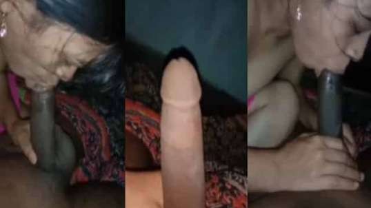 ⁣Big Dick Lover Bhabhi Sucking Dick MMS