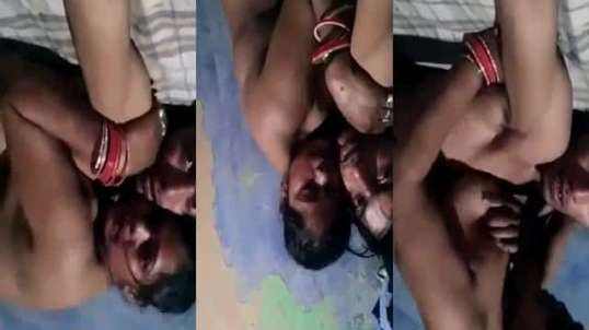Dehati Couple Selfie Sex MMS Video