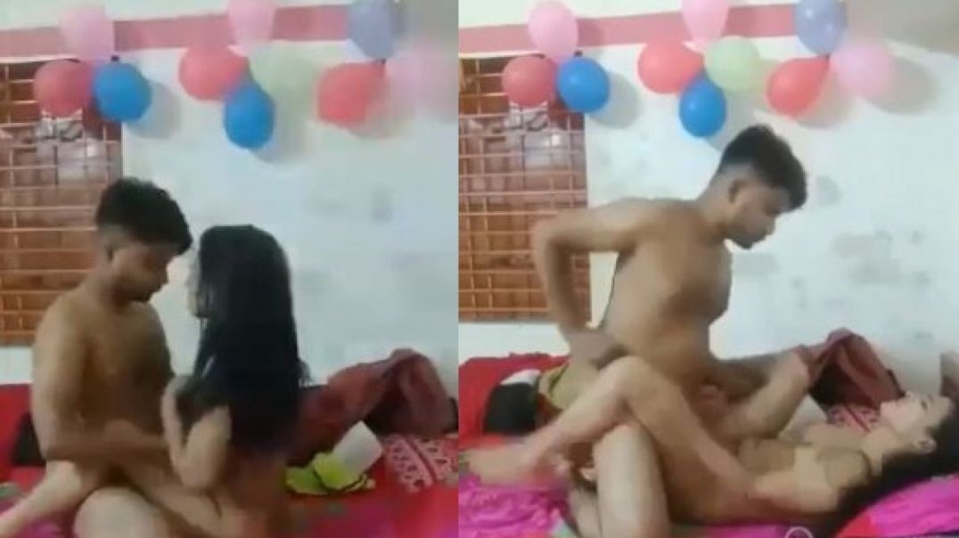 ⁣Indian GF Birthday Sex Video