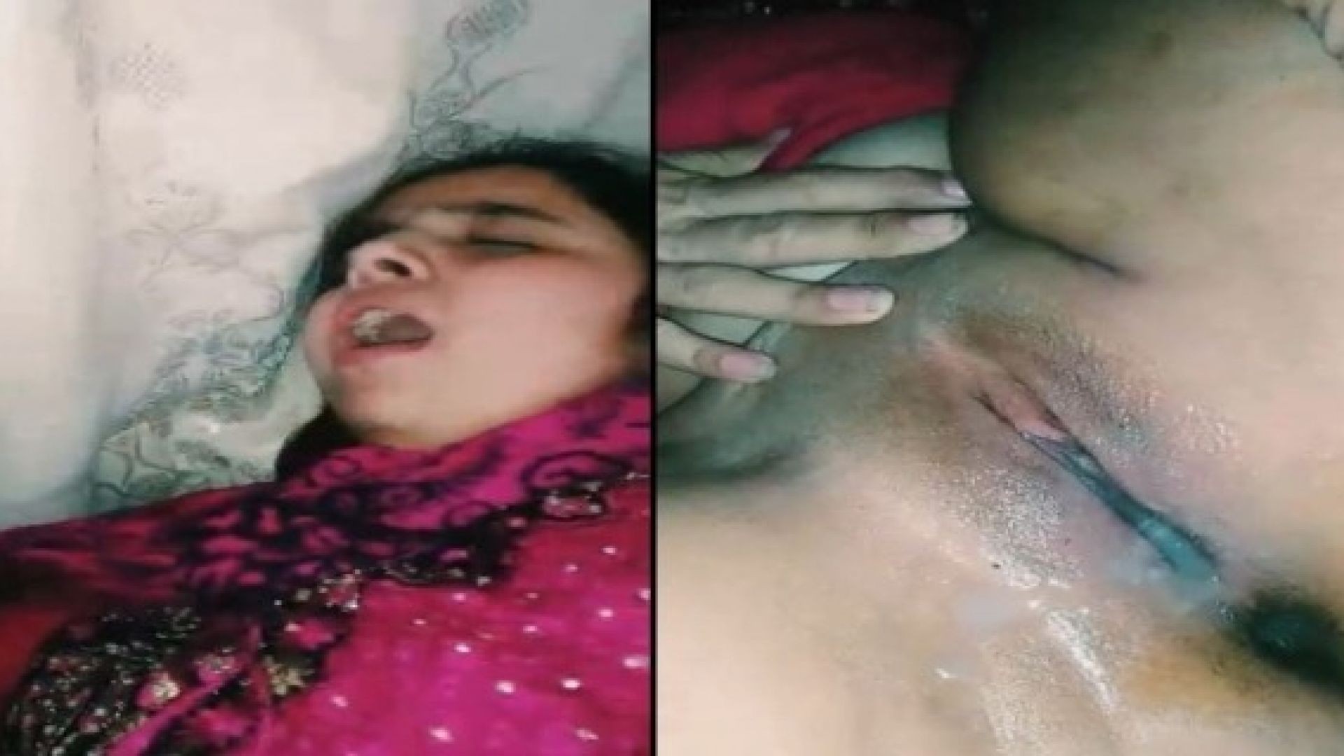 ⁣Desi Wife Crying In Pain And Pleasure Of Sex
