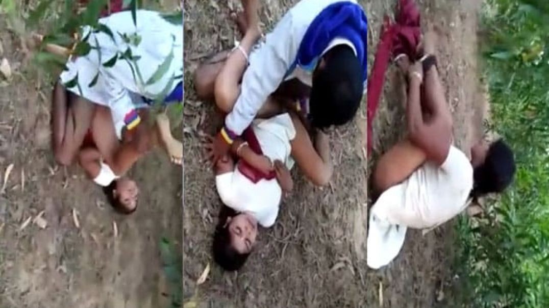 Bihari Threesome Sex Outdoors MMS Video