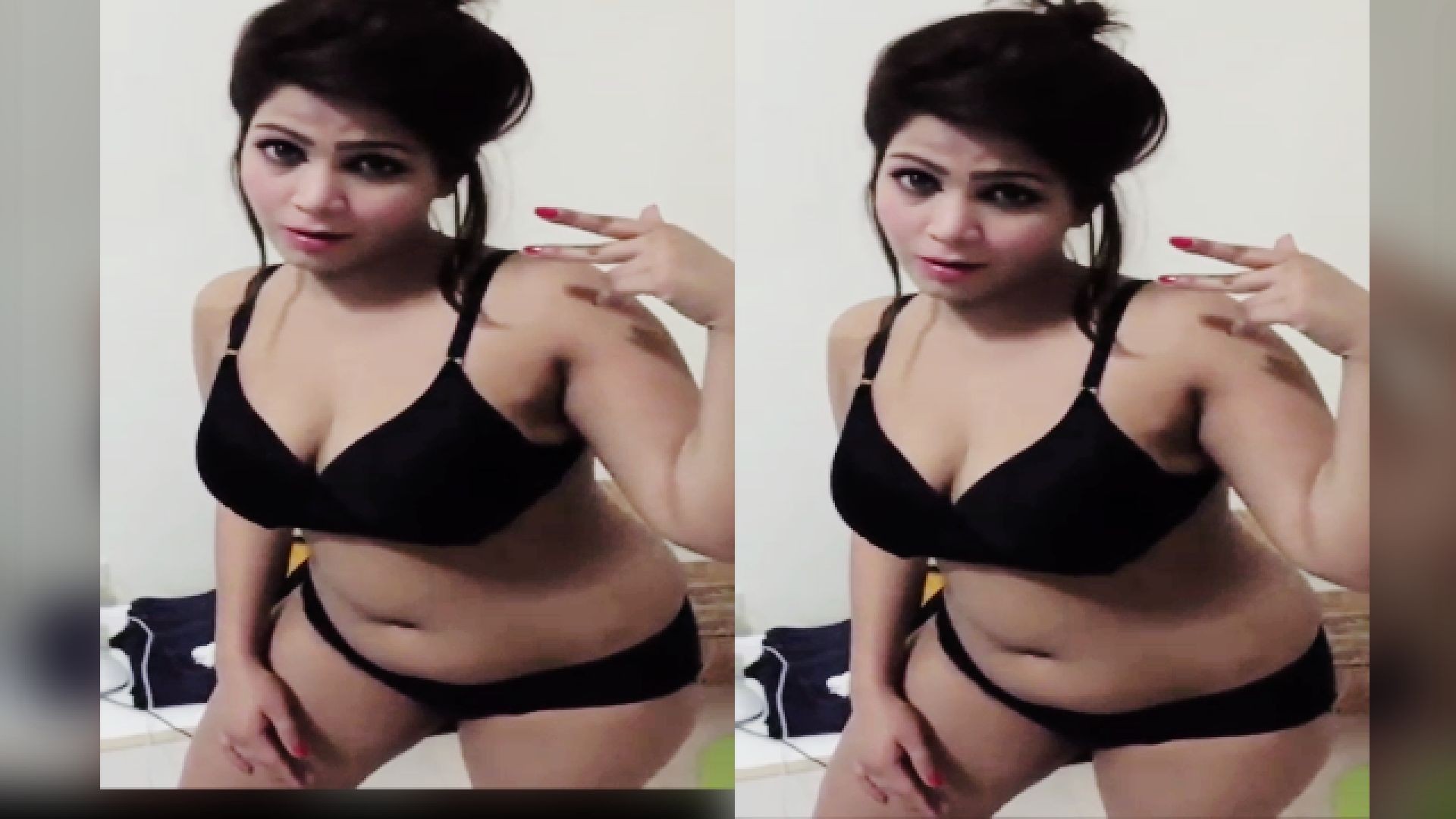 Today Exclusive- Indian Babe Hot Sexy Dance In Semi Nude