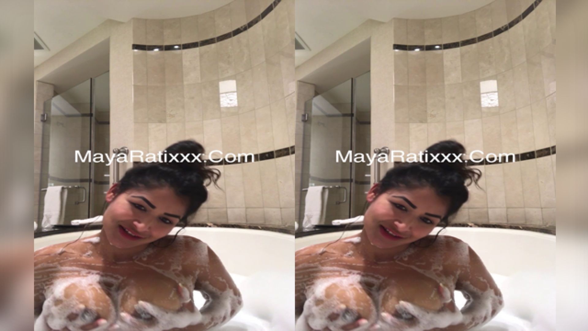 Today Exclusive- Mayarati NRI Babe Bathing Naked Video
