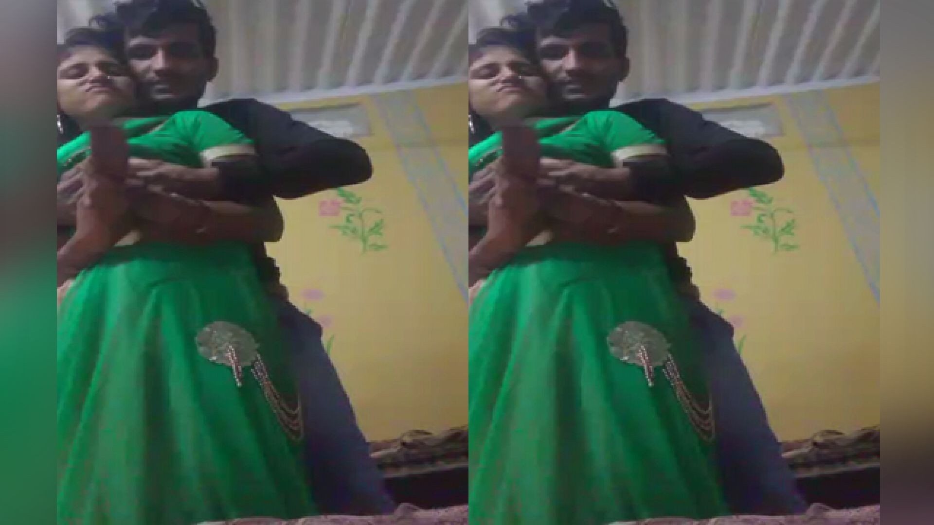 Today Exclusive- Real Devar bhabhi Romance Front Of Camera