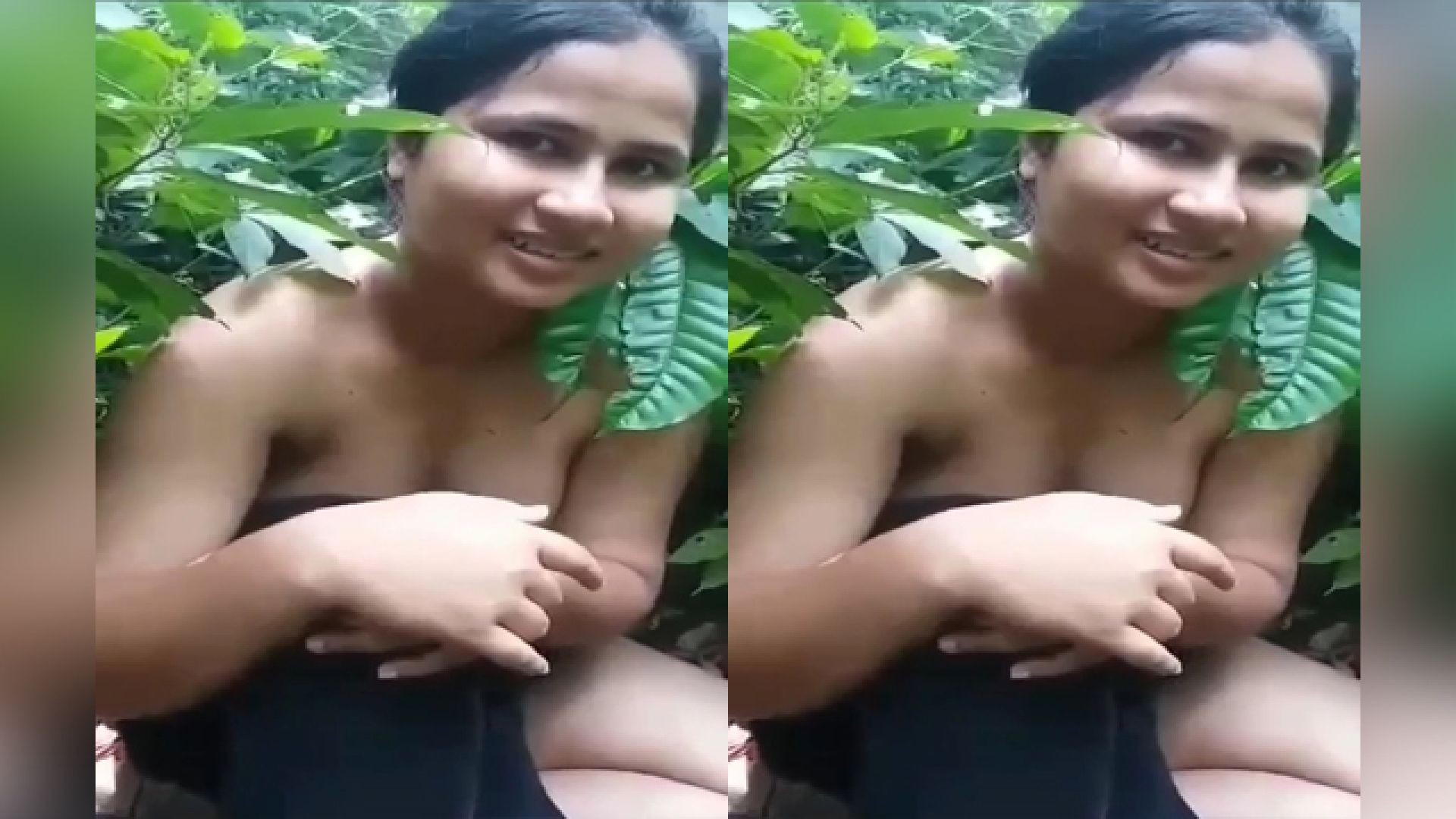 Today Exclusive- Bangla Village Girl Jungle sex