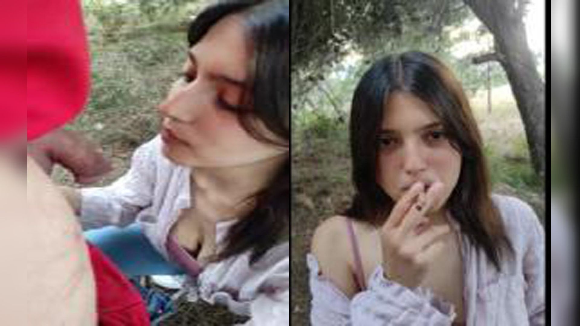 Today Exclusive- Gf smoking and fucking outdoor