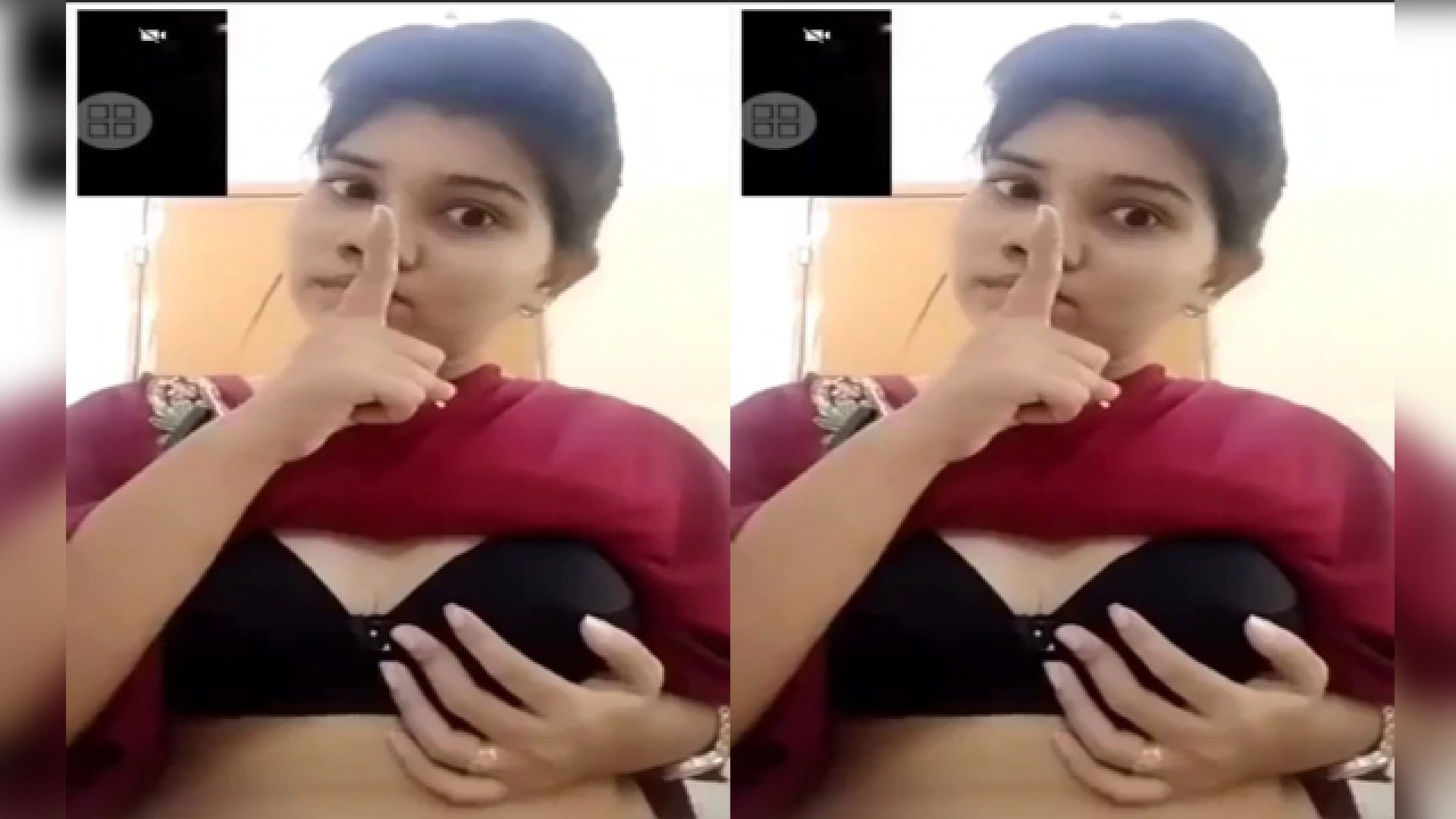 Today Exclusive- Bangladeshi Beautiful Cute Sexy Girl Pressing Boobs And Showing Pussy