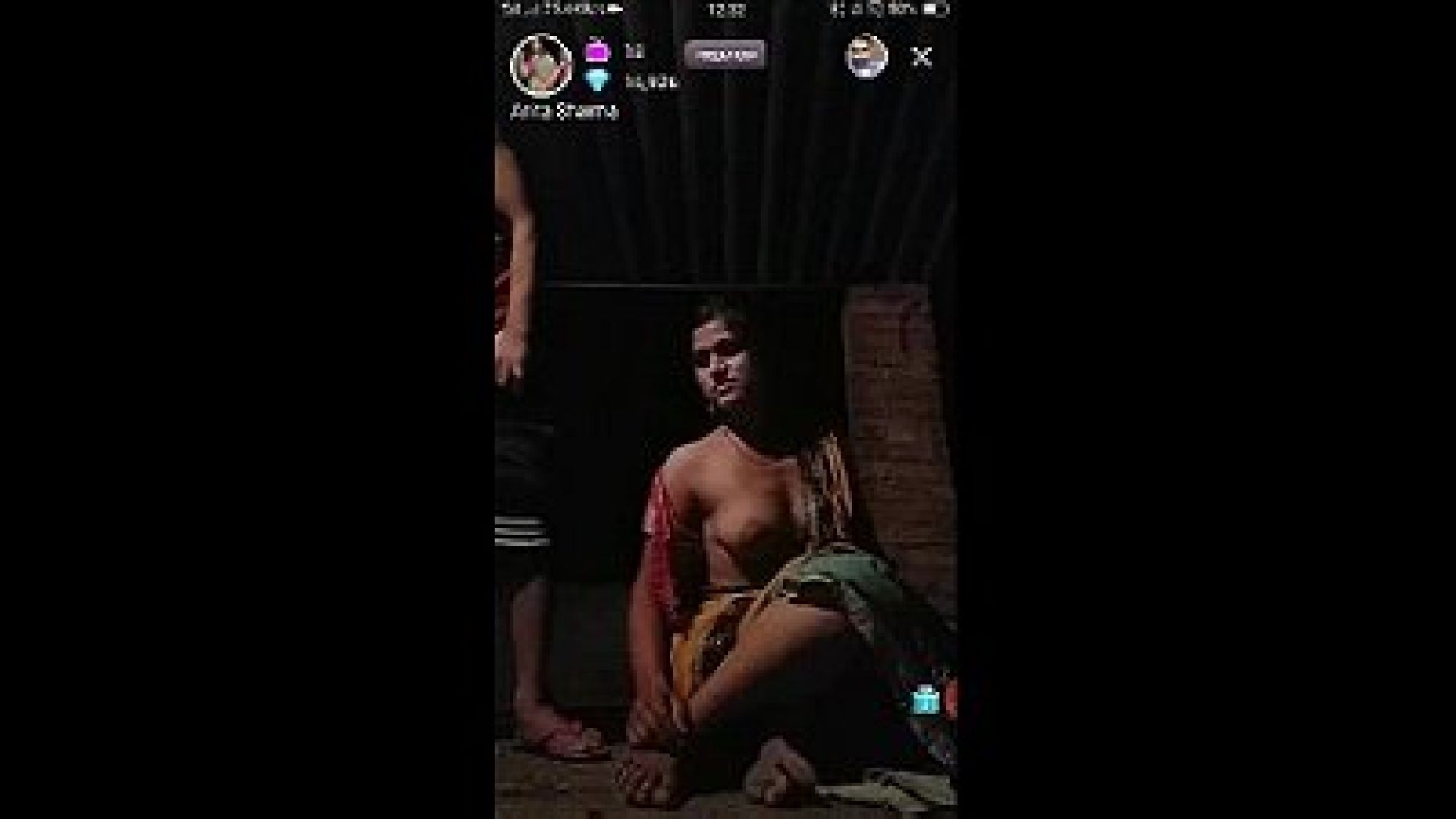 ⁣Anita Sharma Showing Boobs & Giving Blowjob on Premium Tango Live ~ with Face