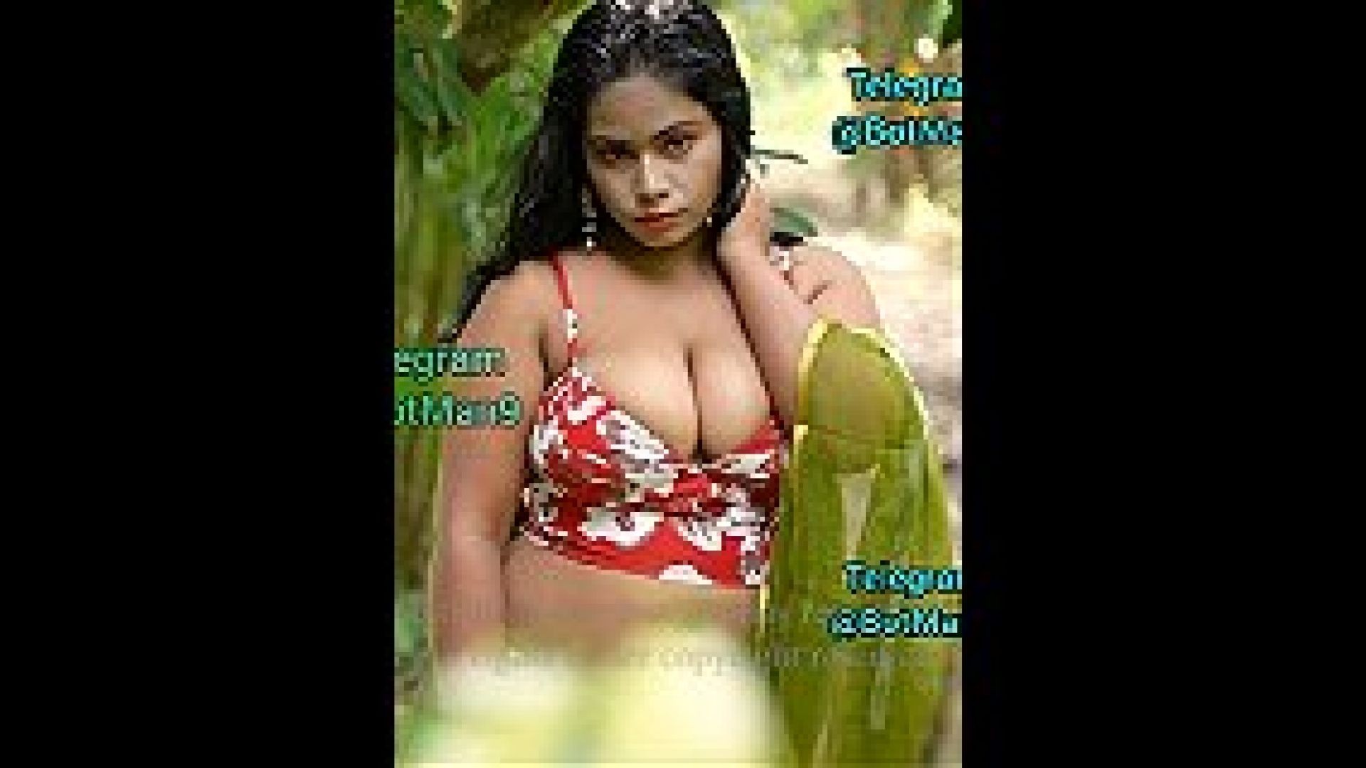 ⁣Sreetama Showing Deep Cleavage & Navel in Jungle Saree Shoot ~ Naari Magazine Shoot